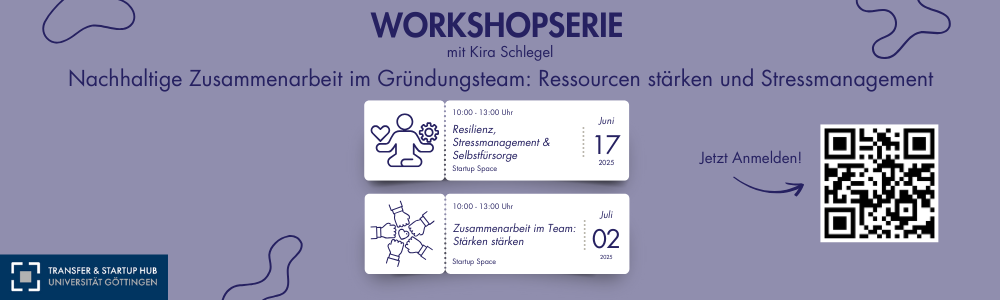 Workshopserie "Zusammenarbeit im Gründungsteam"