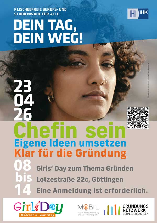 Girls Day: Chefin sein - eigene Ideen umsetzen - Klar für die Gründung